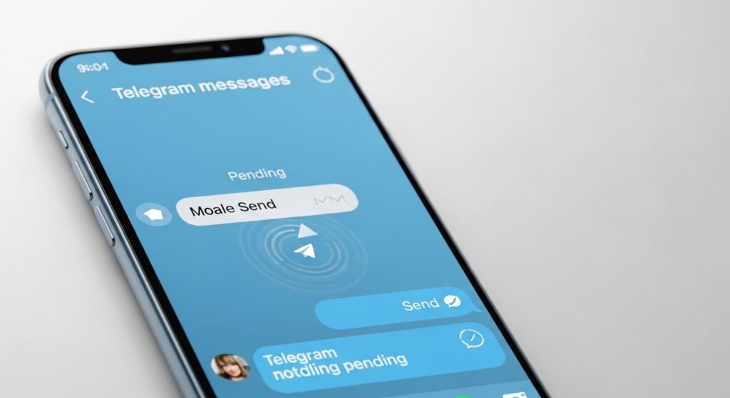 حل مشكلة تيليجرام لا يرسل الرسائل أو تبقى علامة الانتظار